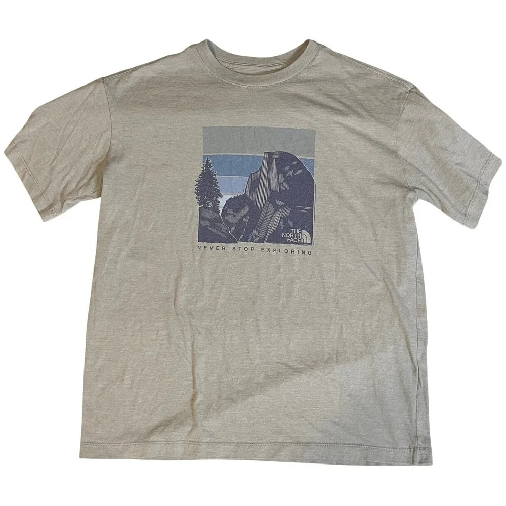 The‎ North Face Graphic T-Shirt Classic Fit Logo Tee Casual Womens Medium - Picture 5 of 7